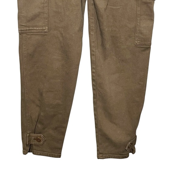 Wilfred Free Modern Cargo Pants Size 6 Brown Utility Cotton Stretch Street Style - Picture 7 of 12